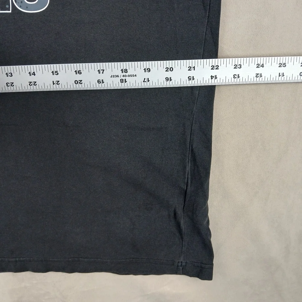 VTG Adidas Medium Mens T Shirt Trefoil Logo 22x29‎ FLAWS Lightweight